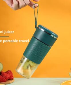 Electric Rechargeable Fruit Juicer Mixer Mini Usb Hand Portable Blender