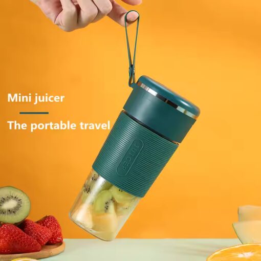 Electric Rechargeable Fruit Juicer Mixer Mini Usb Hand Portable Blender