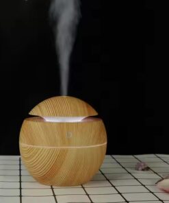 130ML Wood Home Aroma Air Humidifier Essential Oil Diffuser